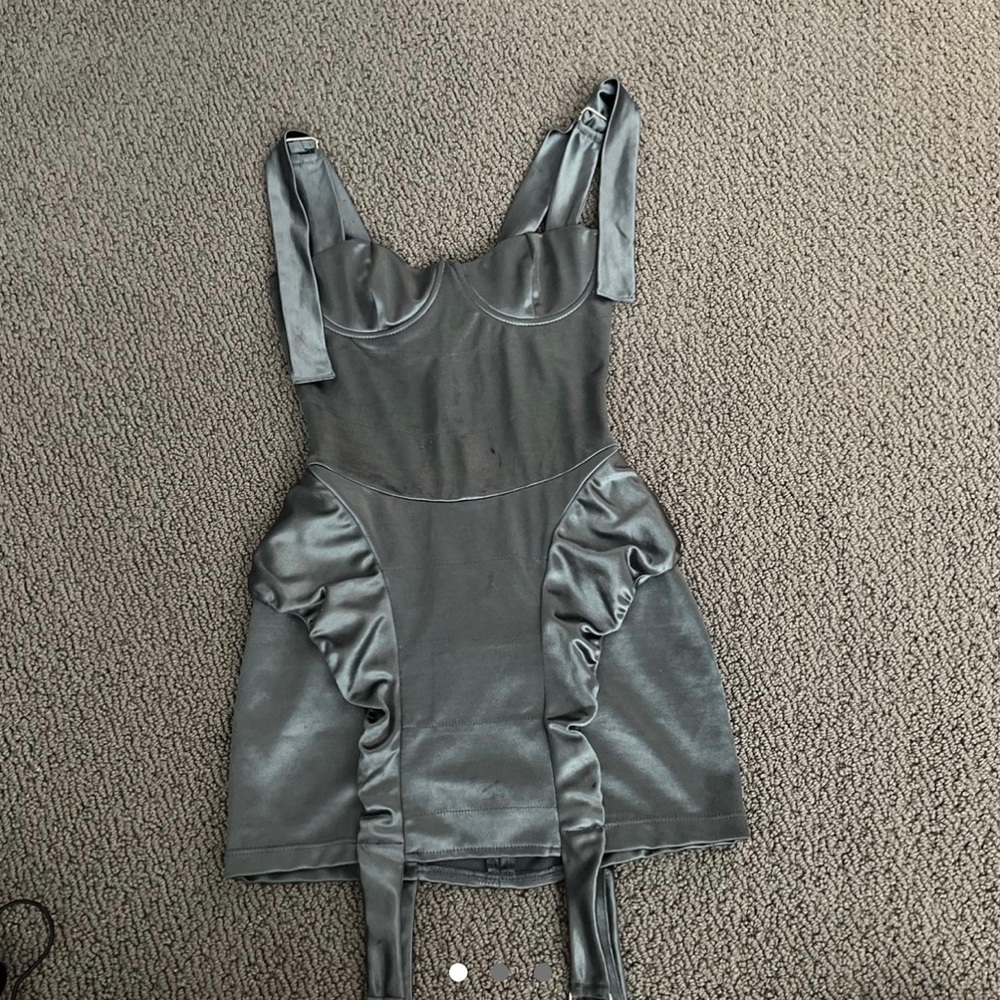 GRAYSCALE Satin Mini Dress sold out everywhere, in amazing condition!